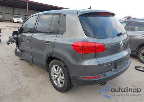 2013 Volkswagen Tiguan S из США, поврежденный, VIN WVGAV7AX2DW549045